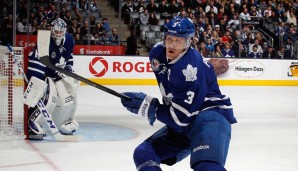 Dion Phaneuf spielt seit 2009 für die Toronto Maple Leafs