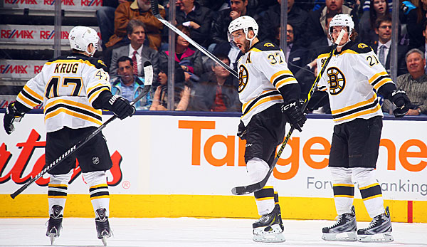 Die Boston Bruins stehen als Nummer eins in der Eastern Conference fest