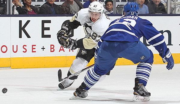 Sidney Crosby führte die Penguins zum Sieg in Toronto