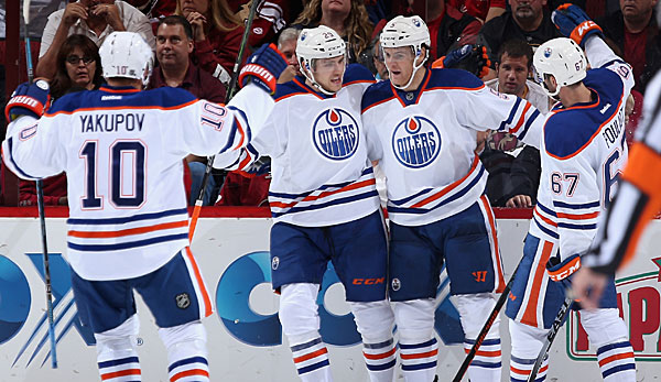 Die Oilers und Leon Draisaitl feiern den dritten Sieg in Serie