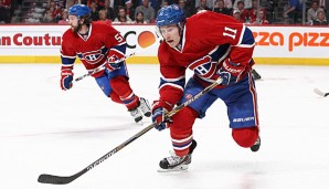 Brendan Gallagher (r.) und die Montreal Canadiens sind nicht zu stoppen