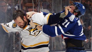 Die Maple Leafs wurden von den Predators ordentlich verprügelt