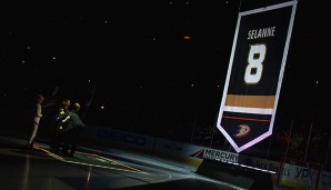 Teemu Selänne spielte 21 Saisons in der NHL, größtenteils bei den Ducks