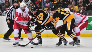 Die Penguins kassierten eine klare Niederlage gegen Detroit