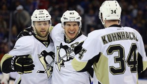Die Pittsburgh Penguins haben den sechsten Sieg in Serie eingetütet
