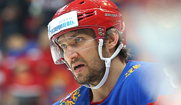 Alexander Owetschkin beugt sich dem Olympia-Verbot der NHL