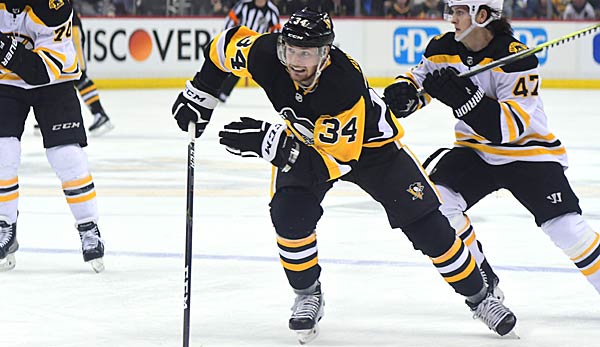 Tom Kühnhackl spielt für die Pittsburgh Penguins