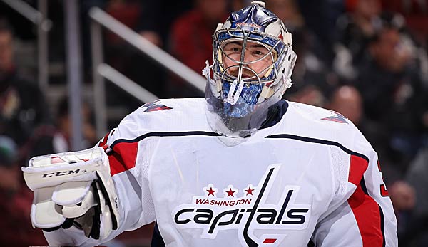 Philipp Grubauer steht mit den Washington Capitals kurz vor dem Einzug in die Playoffs der NHL.