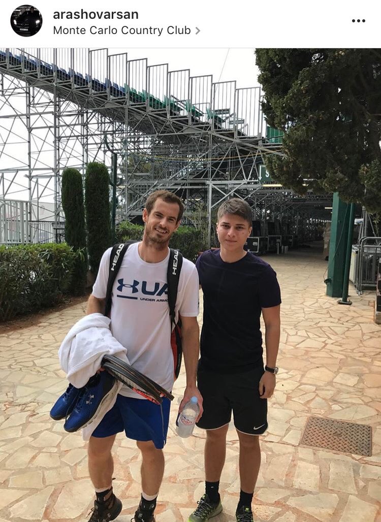 Andy Murray, Arsan Arashov