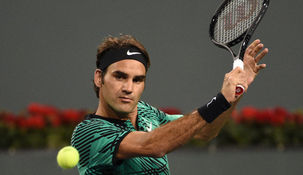 Roger Federer beherrscht den Rückhand-Slice wie kaum ein anderer