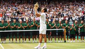 Roger Federer ist Titelverteidiger und Rekordsieger von Wimbledon.
