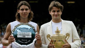 09.07.2006, Wimbledon (London, Rasen), Finale: Roger Federer - Rafael Nadal 6:0, 7:6 (5), 6:7 (2), 6:3