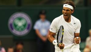 Platz 5, Rafael Nadal (Spanien) - Siege: 105, Niederlagen: 142, Siegquote: 42,51 Prozent