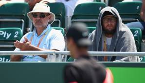 Thanasi Kokkinakis' Vater (li.) soll Fernando Verdasco bei den Miami Open wiederholt zwischen erstem und zweitem Aufschlag irritiert haben. Tennisnet zeigt aus gegenebem Anlass eine Auswahl der größten Dispute im Profitennis.