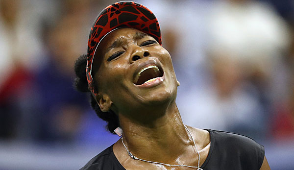 Venus Williams ist bei den US Open im Halbfinale ausgeschieden