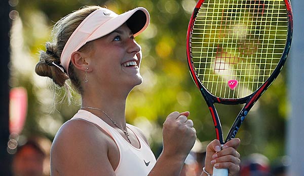Marta Kostyuk sorgte bei den Australian Open für einen Rekord