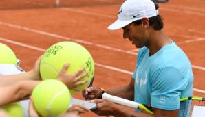 Rafael Nadal ist mit zehn Titeln der Rekordsieger der Herren in Roland Garros.
