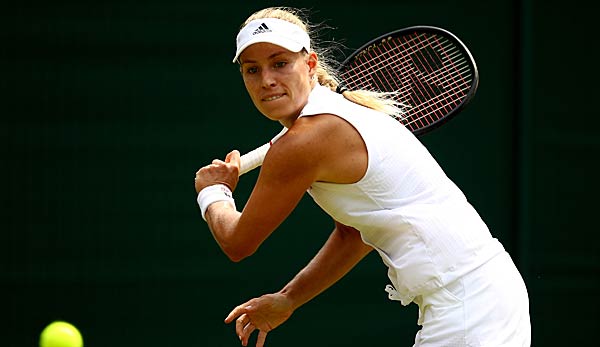 Angelique Kerber steht im Viertelfinale von Wimbledon.