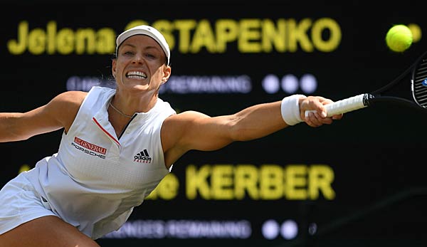 Angelique Kerber steht zum zweiten Mal in ihrer Karriere im Endspiel von Wimbledon.