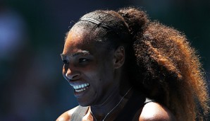 Serena ist in Melbourne 2017 noch ohne Satzverlust
