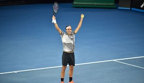 Roger Federer holte sich seinen 18. Grand-Slam-Titel