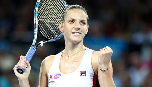 Karolina Pliskova kommt in starker Form nach Melbourne