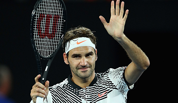 Roger Federer ist zurück auf der Grand-Slam-Bühne