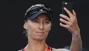 Mirjana Lucic-Baroni verewigt ihren Halbfinal-Einzug 2017
