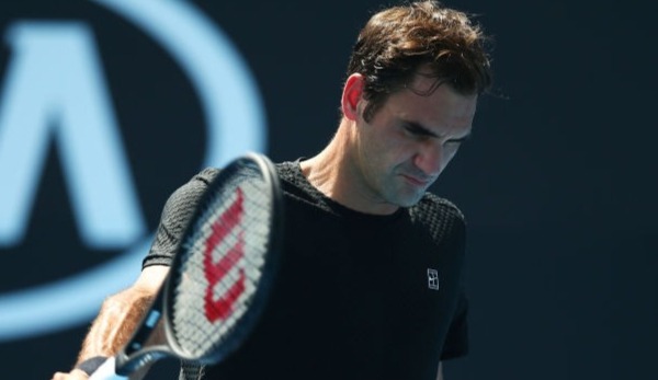 Roger Federer bei den Australian Open