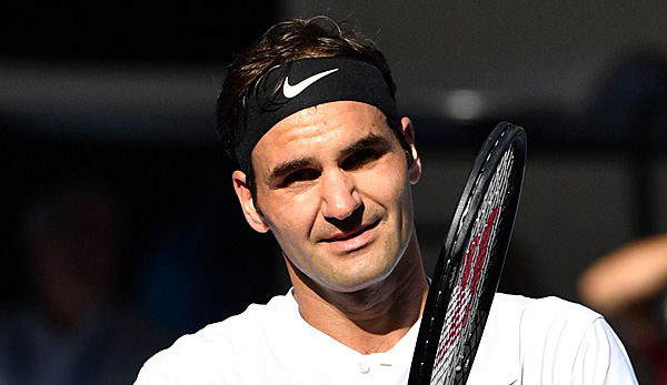 Roger Federer weiß mit seinen Kräften hauszuhalten