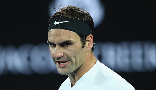 Roger Federer hat bis jetzt noch keine Schwäche gezeigt