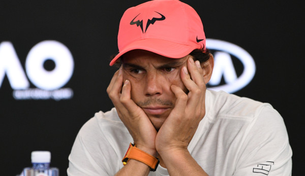 Rafael Nadal nach seinem bitteren Verletzungs-Aus in Melbourne
