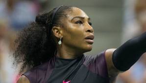 Serena bei ihrem letzten Auftritt in New York 2016