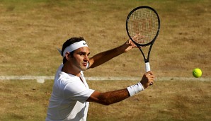 Roger Federer ist ins Viertelfinale geschwebt