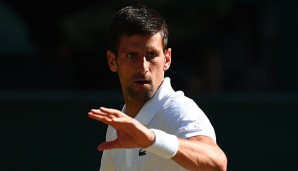 Novak Djokovic wurde von Ernests Gulbis gefordert