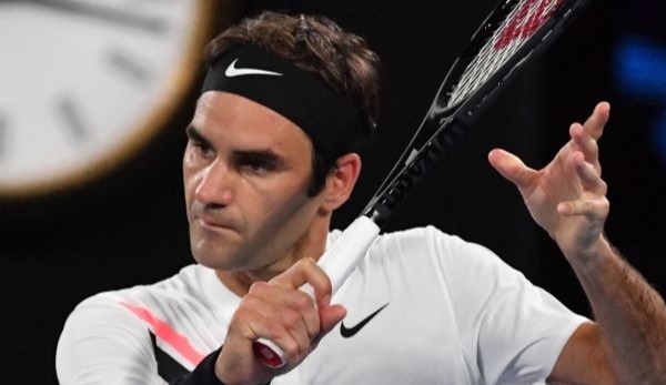Roger Federer bei den Australian Open 2018
