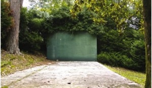 René Lacoste trainierte an dieser Ballwand in in Saint Jean de Luz auf dem Chantaco-Golfplatz der Familie Lacoste