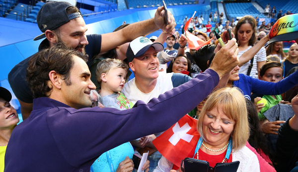 Roger Federer ist der beliebteste Tennisspieler weltweit