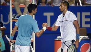 Novak Djokovic und Nick Kyrgios stehen sich in Indian Wells erneut gegenüber