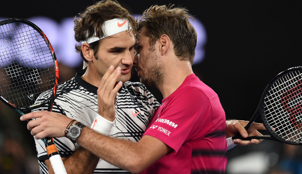 Klappe die 23. - Roger Federer und Stan Wawrinka spielen in Indian Wells um den Titel