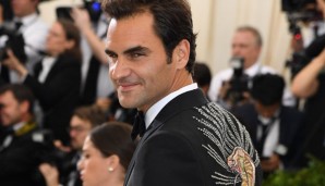 Roger Federer bei der Met-Gala in New York