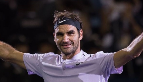 Roger Federer beim Masters-1000-Turnier in Shanghai