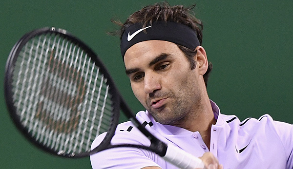 Roger Federer hat sich nicht einmal eine Stunde Tennis gegönnt