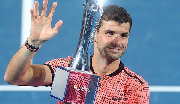 Grigor Dimitrov feierte in 2017 bislang drei Turniersiege