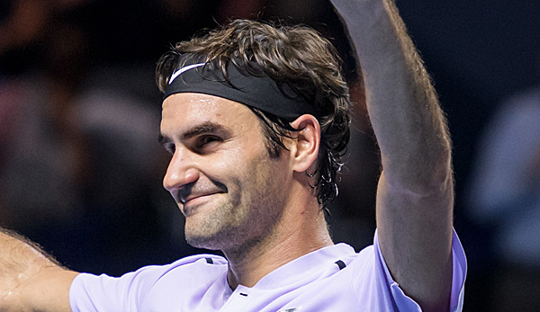 Roger Federer hat david Goffins Nummer