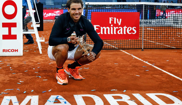 König auf langsamen Geläuf - Rafael Nadal in Madrid
