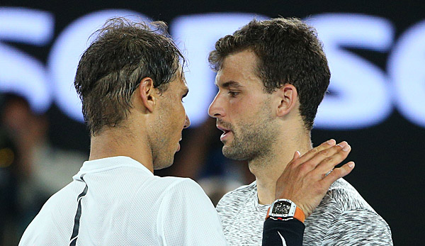 Rafael Nadal und Grigor Dimitrov haben das Jahr 2017 mitbestimmt