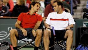 Zwei ungleiche Legenden - Roger Federer und Pete Sampras