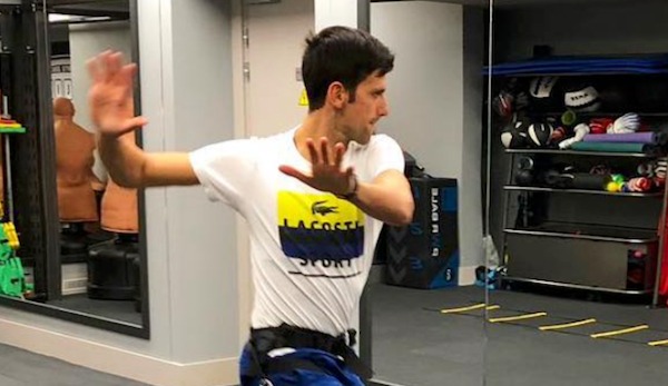 Novak Djokovic arbeitet an Comeback