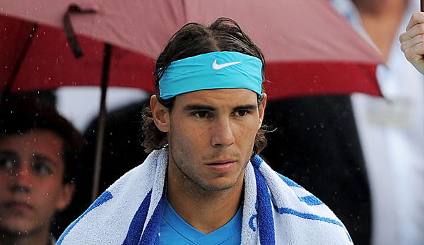 Rafael Nadal kennt den Londoner Regen